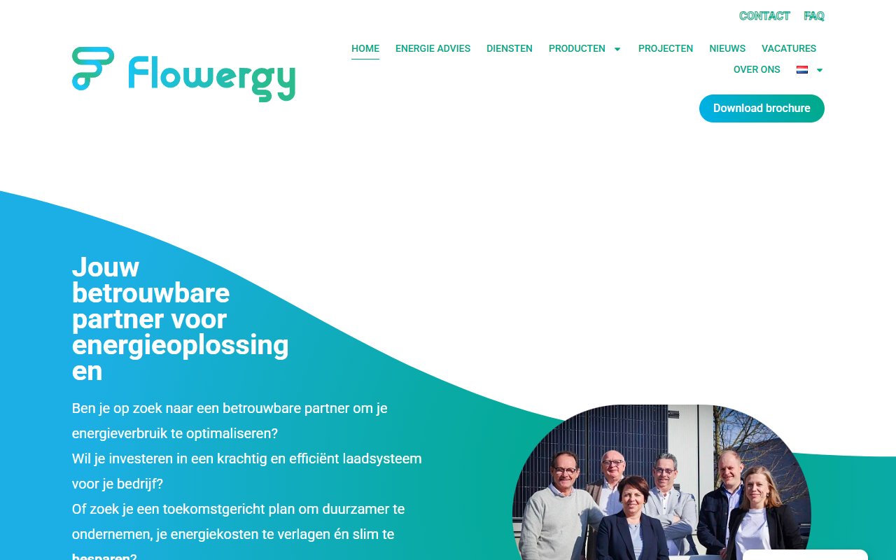Screenshot van Flowergy