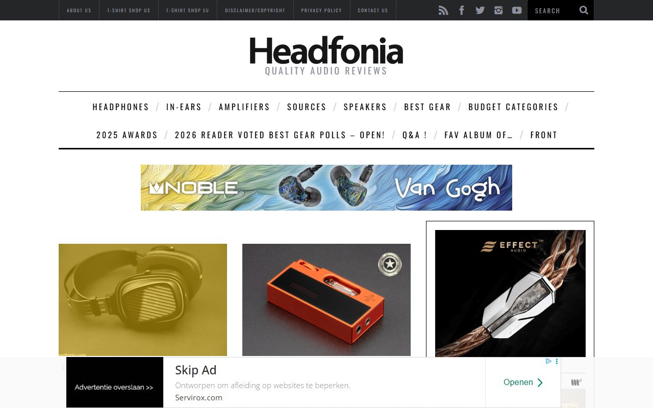 Screenshot Headfonia
