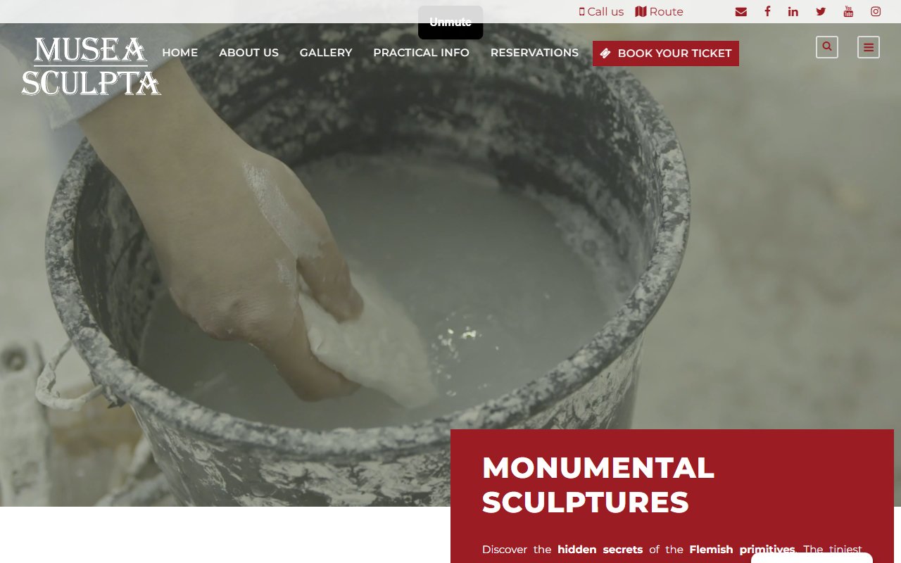 Screenshot Musea Sculpta